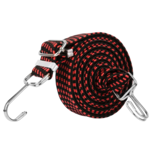Flat-Elastic-Straps.png Flat Elastic Straps With Metal Hooks / 1/2m Heavy Duty Cord For Luggage Motorcycle Bike Accessories